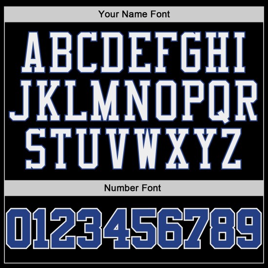 Benutzerdefiniertes Royal-Weiß Throwback Basketballtrikot Authentic Black Benutzerdefiniertes Royal-Weiß Throwback Basketballtrikot Authentic Black