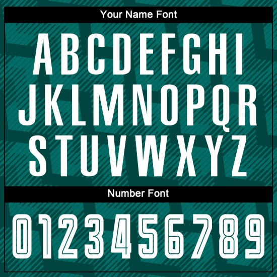 Fußball Custom Weiß-Schwarz Uniform Sublimation Grün Jersey