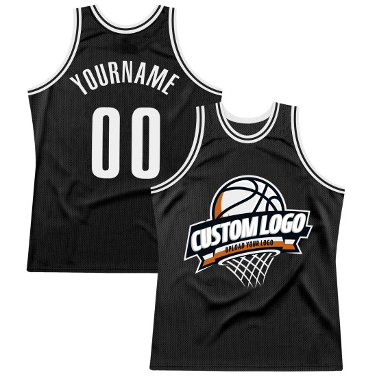Basketball Throwback Custom Jersey Schwarz Weiß Authentisch Basketball Throwback Custom Jersey Schwarz Weiß Authentisch