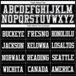 Umschlagmütze Weiß-Grau Custom Stitched Knit Schwarz