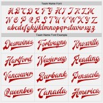 Rote Jacke Nadelstreifen Bomber Varsity Letterman Weiß Full-Snap Custom Rot-Weiß Rote Jacke Nadelstreifen Bomber Varsity Letterman Weiß Full-Snap Custom Rot-Weiß