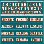 Authentischer Mesh-Fußball in Blaugrün, Weiß und Orange