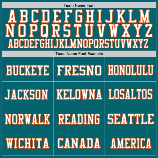 Authentischer Mesh-Fußball in Blaugrün, Weiß und Orange