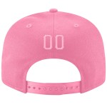 Pink Pink-Weiß Snapback Mütze Verstellbar Gestickt Custom Pink Pink-Weiß Snapback Mütze Verstellbar Gestickt Custom